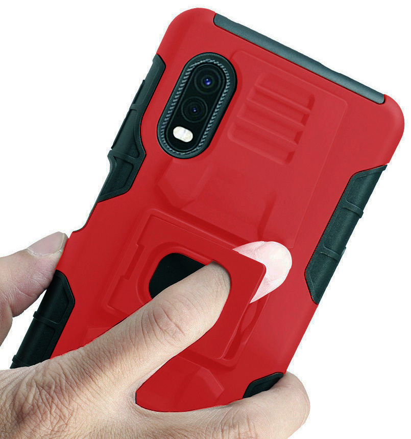 Rugged Case Stand and Belt Clip Holster for Samsung Galaxy XCover Pro